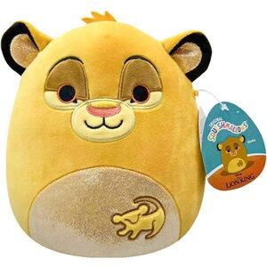 SQUISHMALLOWS Original Disney Soft Toys 20 cm Simba Lion King New